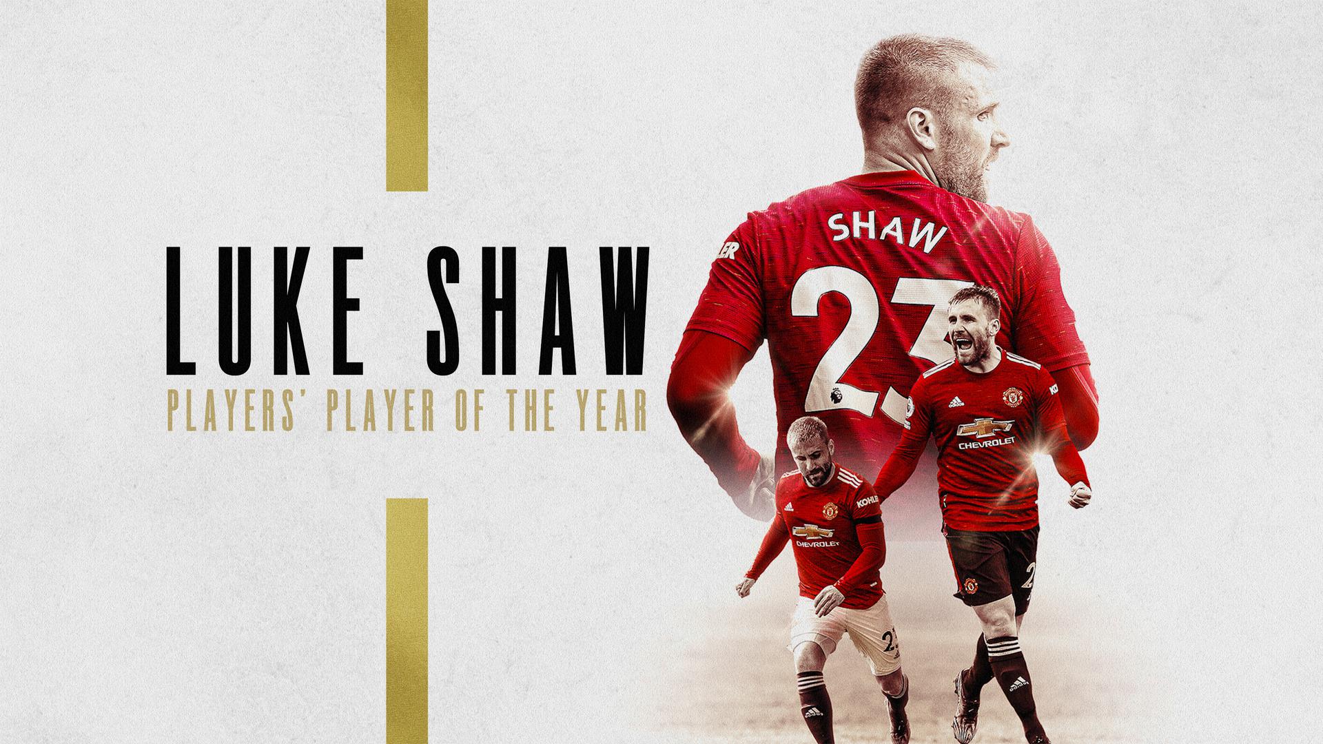 Luke Shaw wins Man Utd Players Player of the Year for 2020 21 | Manchester  United