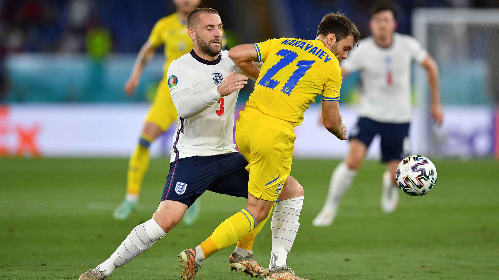 Gallery of images from England v Ukraine at Euro 2020 Manchester United
