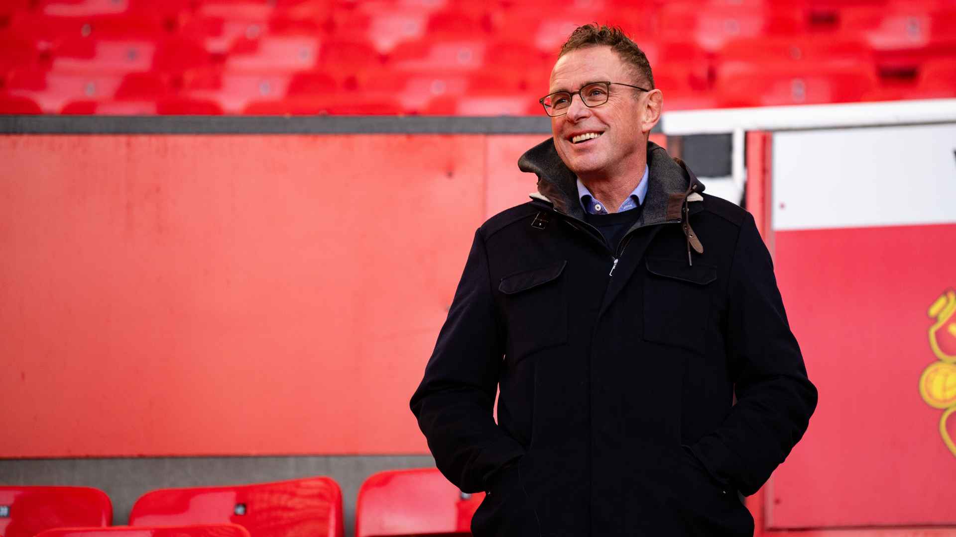 Exclusive behind the scenes gallery of Ralf Rangnick at Old Trafford ...