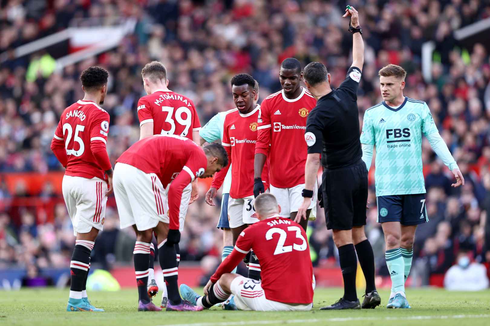 Manchester United Vs Leicester City English Premier League 02 April 22 Manchester United Manchester United