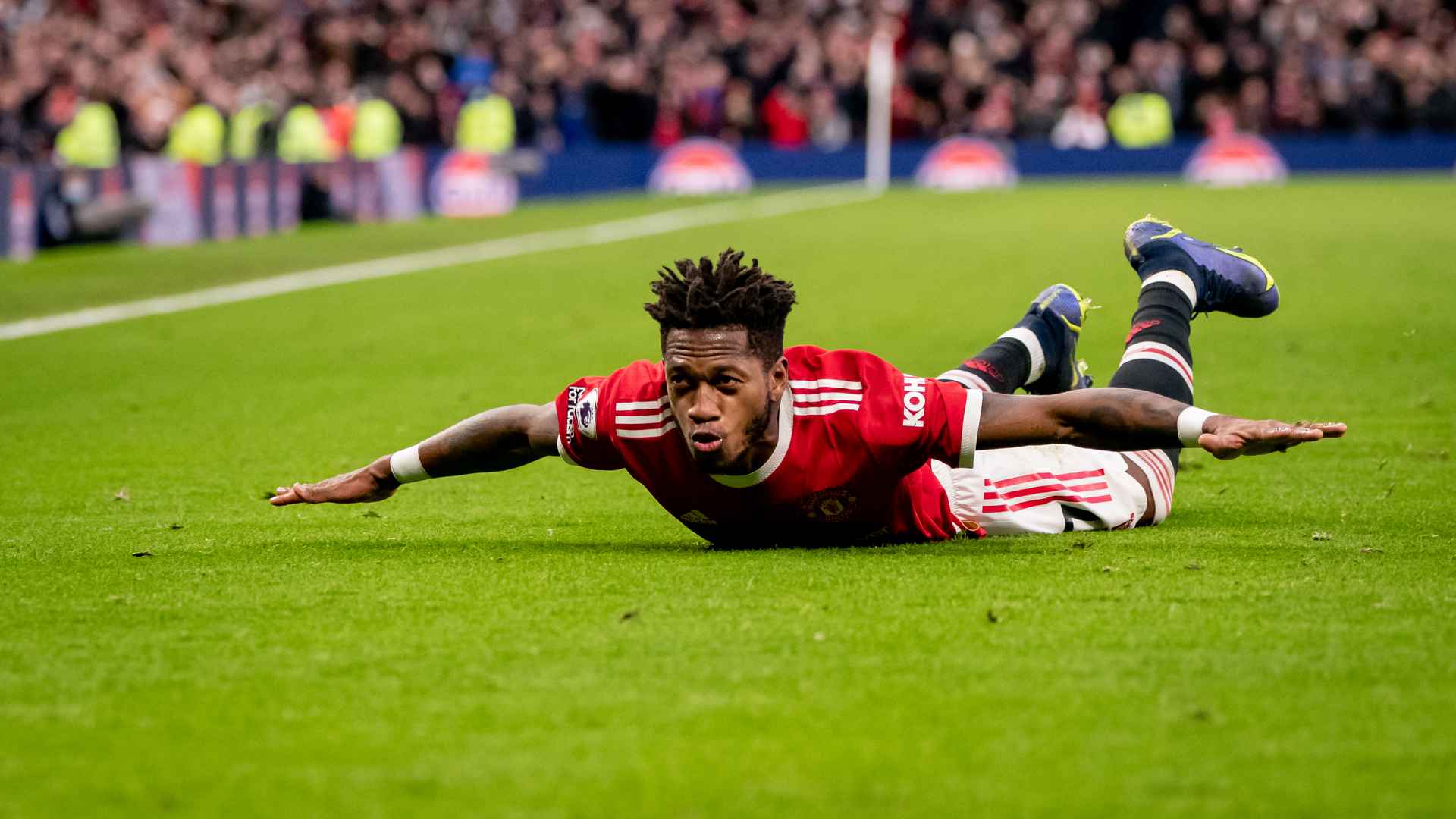  Fred thrilled to score Stretford End winner