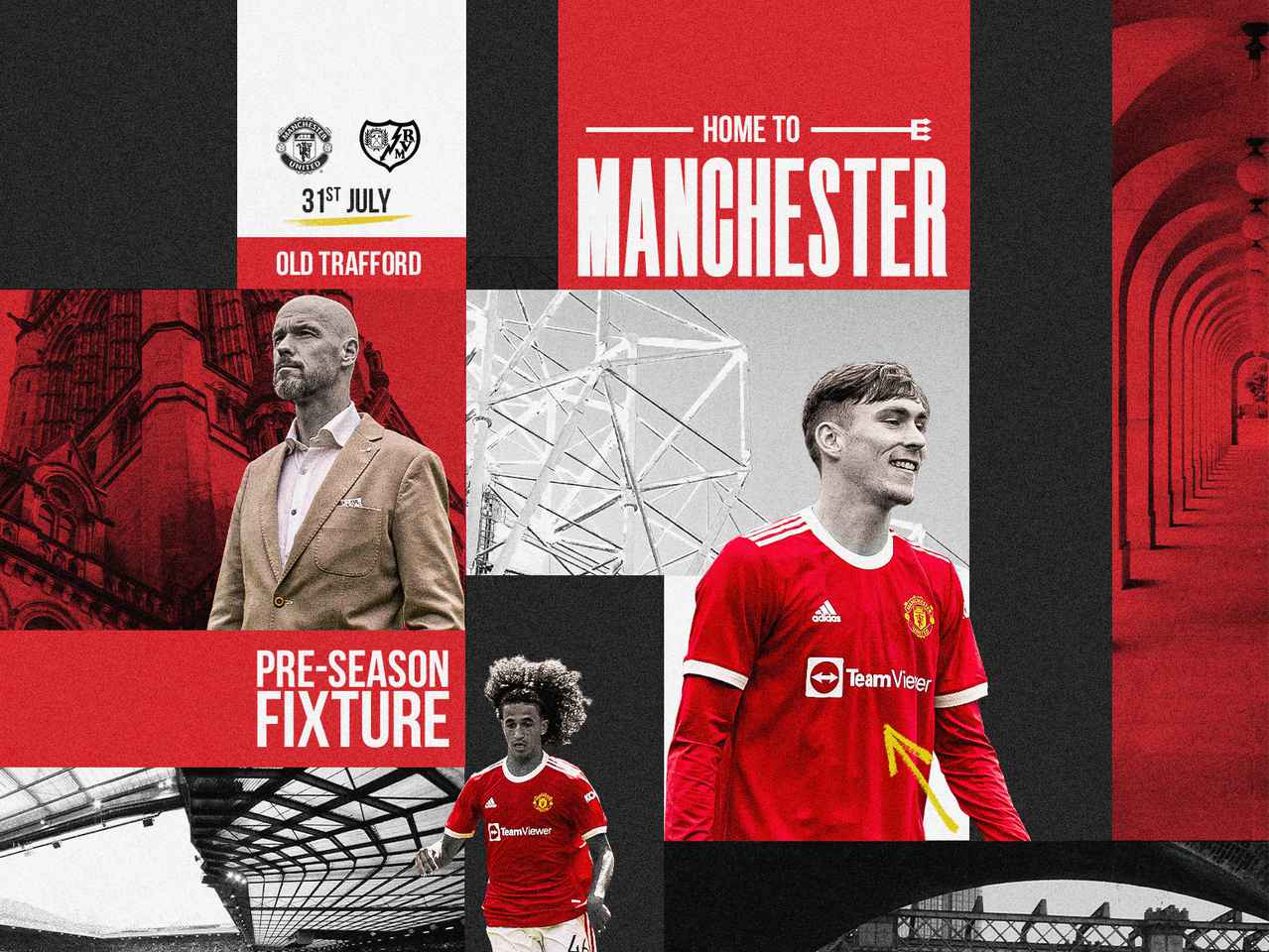United v Rayo Vallecano poster.
