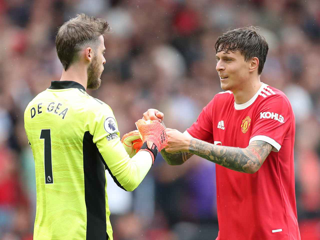 De Gea and Lindelof.