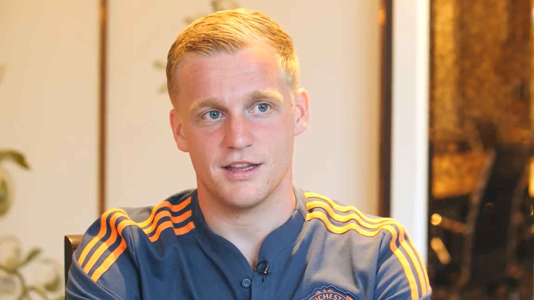 Donny enjoying being back at United | Manchester United