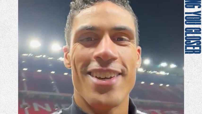 The Team View from Raphael Varane after Man Utd 1 Aston Villa 0 ...