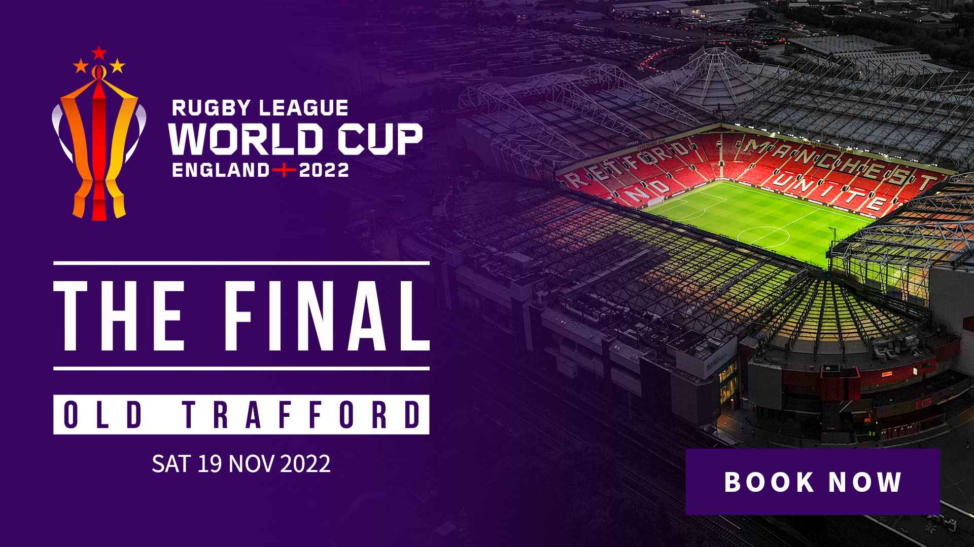 Rugby League World Cup tickets are still on sale for Old Trafford fixtures Manchester United