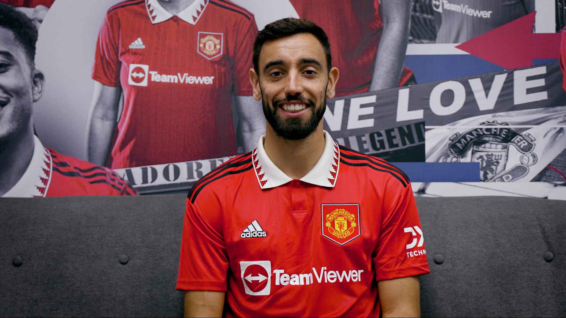Bruno Fernandes TeamViewer Player Diaries September 2022 Manchester