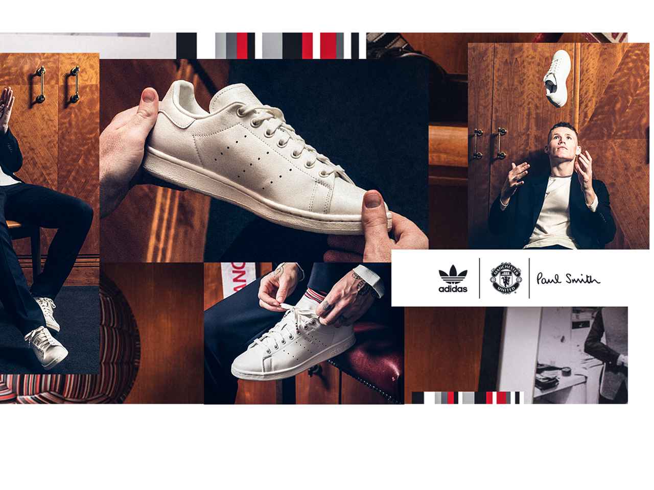Adidas United And Paul Smith Launch Limited Edition Trainers Manchester United