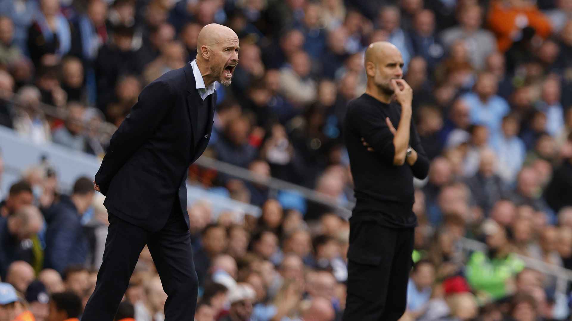 Erik ten Hag reacts to Man City 6 Man Utd 3 | Manchester United