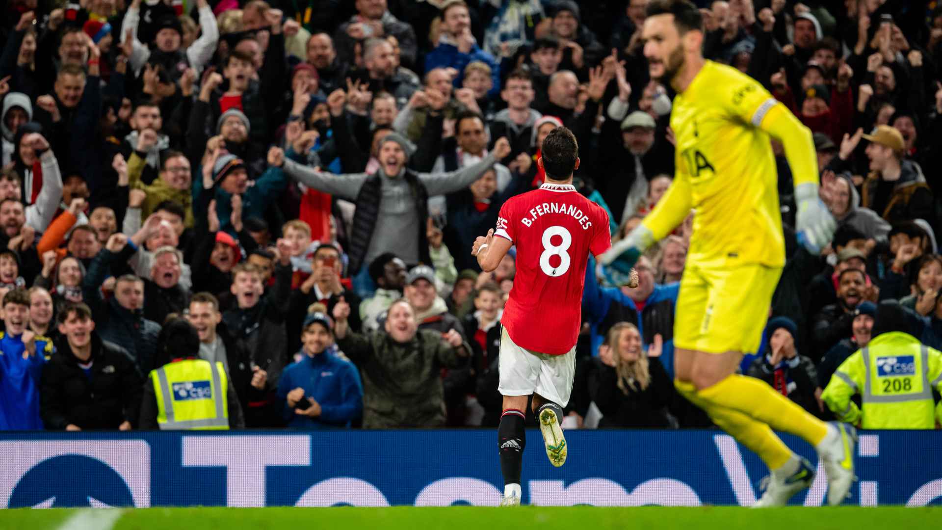 Bruno Fernandes disallowed goal v Spurs after clever finish past Lloris