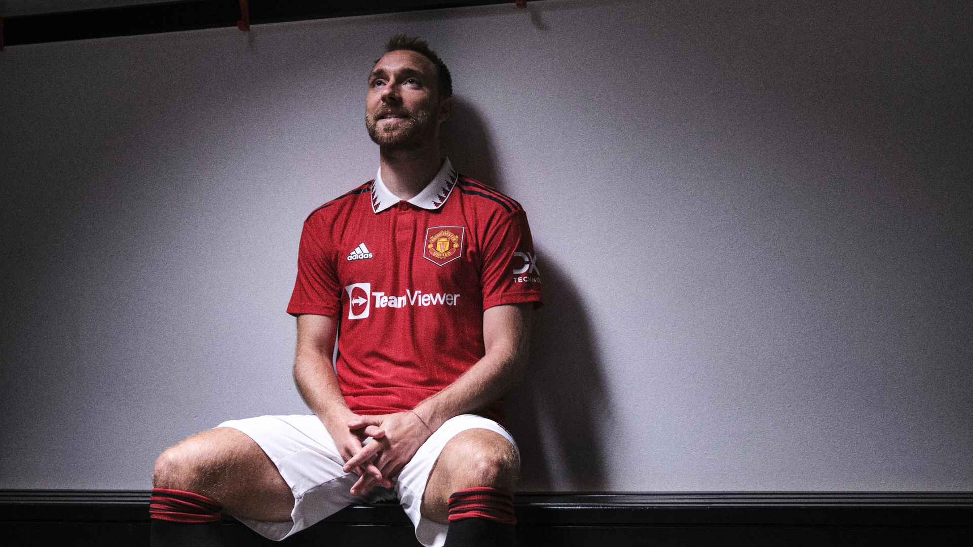 Christian Eriksen in the 2022 23 United kit | Manchester United