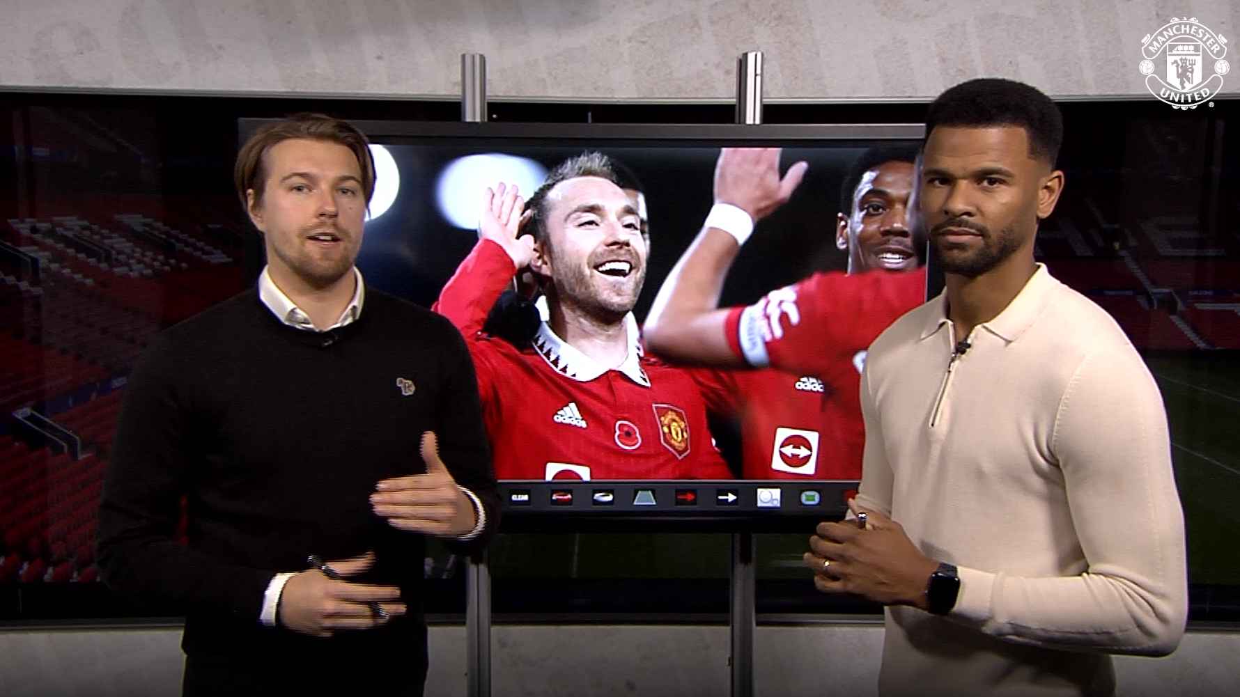 Box to Box analysis of Man Utd midfielders from Aug to Dec 2022