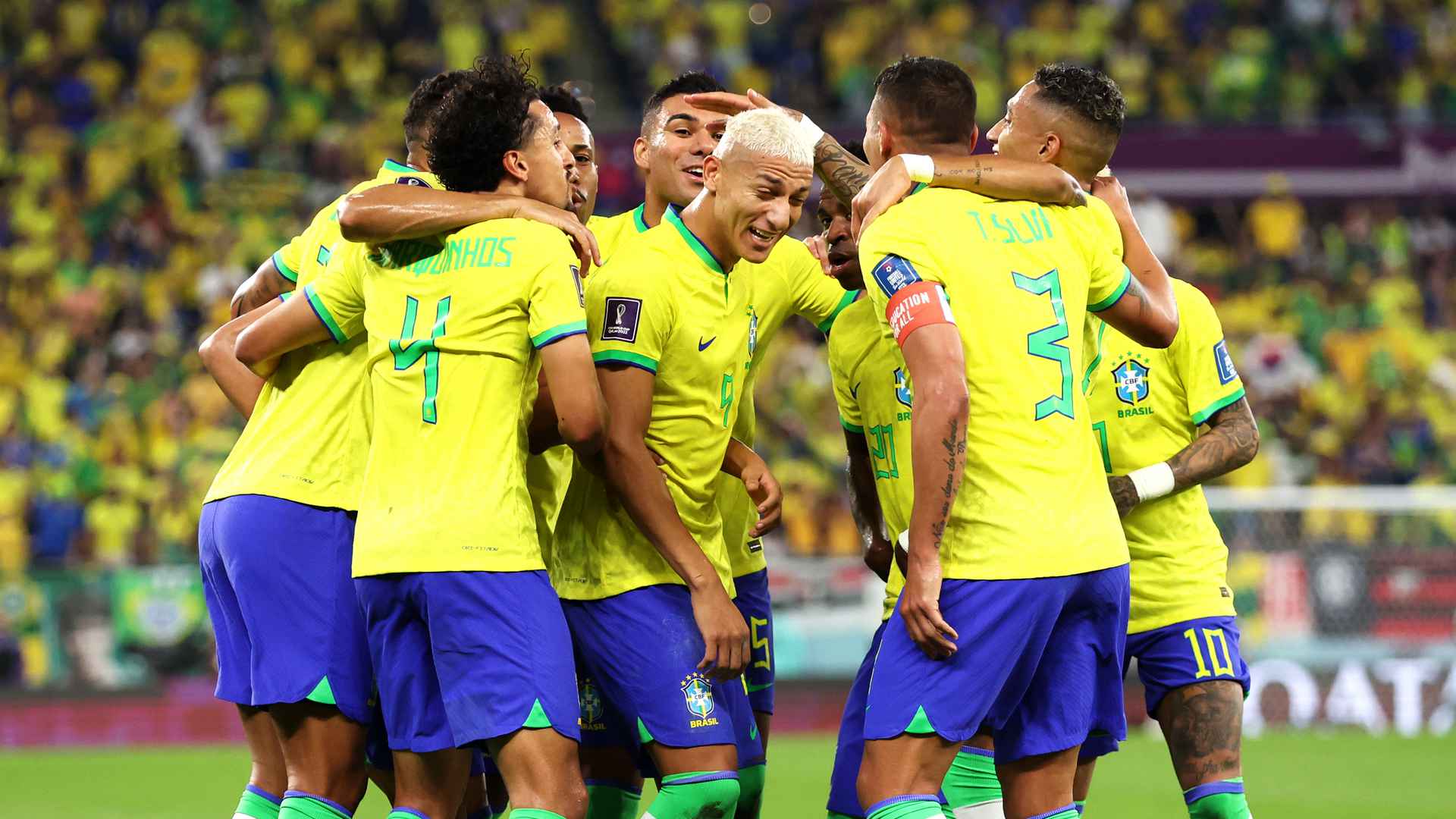 Man Utd trio Casemiro, Fred and Antony reach World Cup quarter-finals with Brazil
