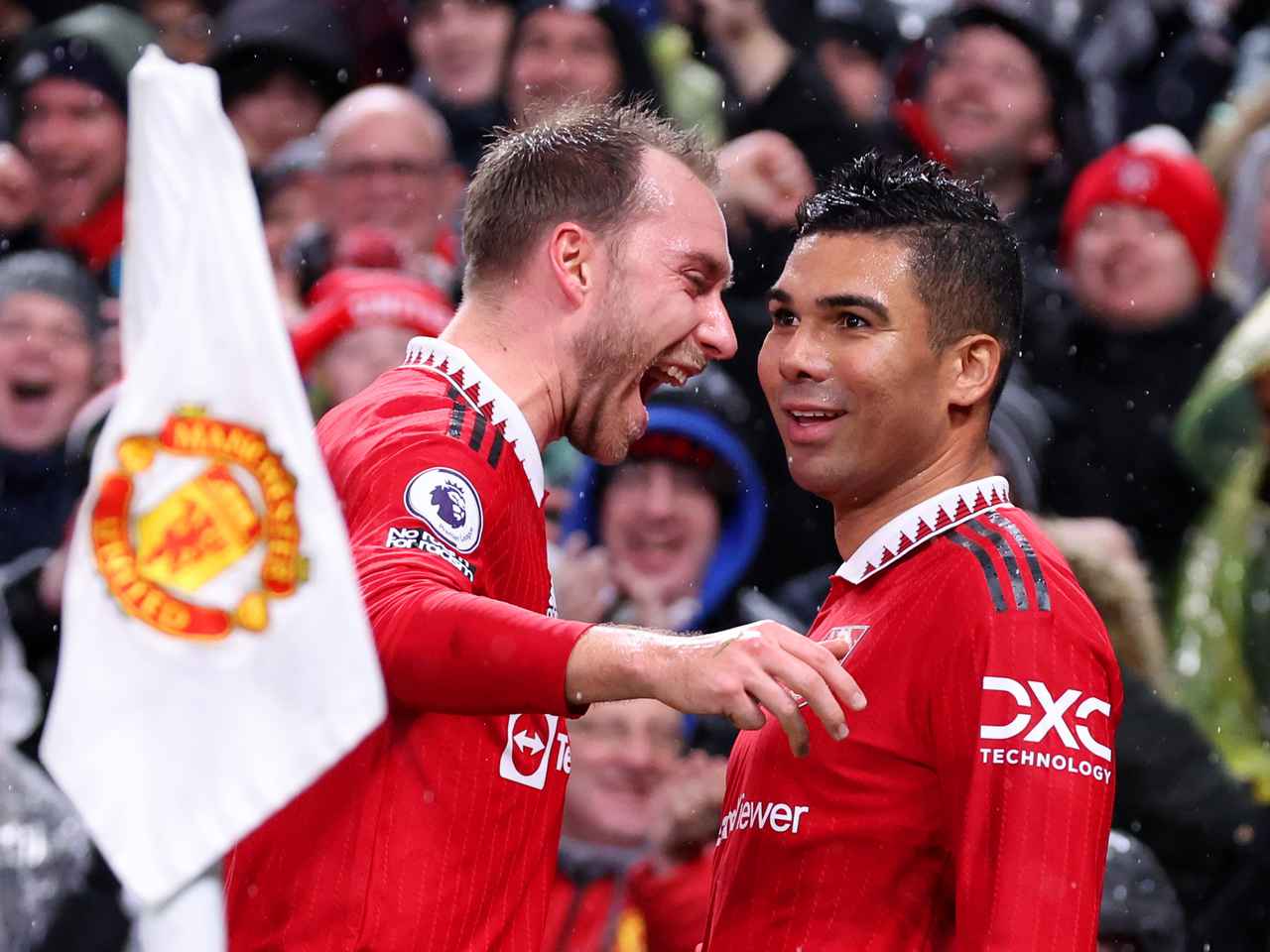 Christian Eriksen and Casemiro