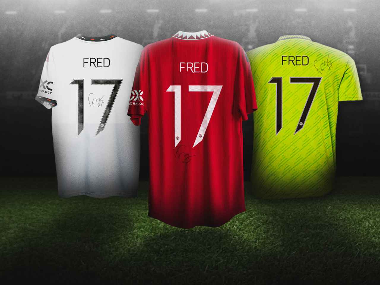 UTD Podcast competition to win three shirts signed by Fred