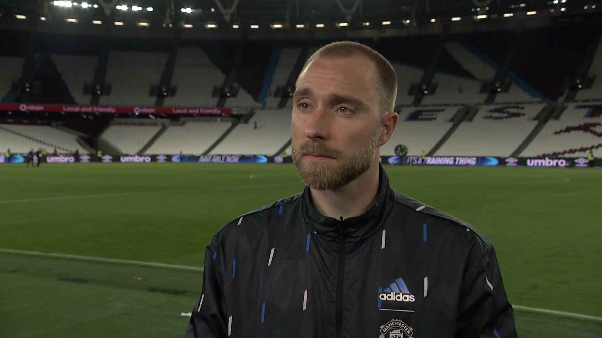 Christian Eriksen Interview After West Ham V Man Utd 7 May 2023