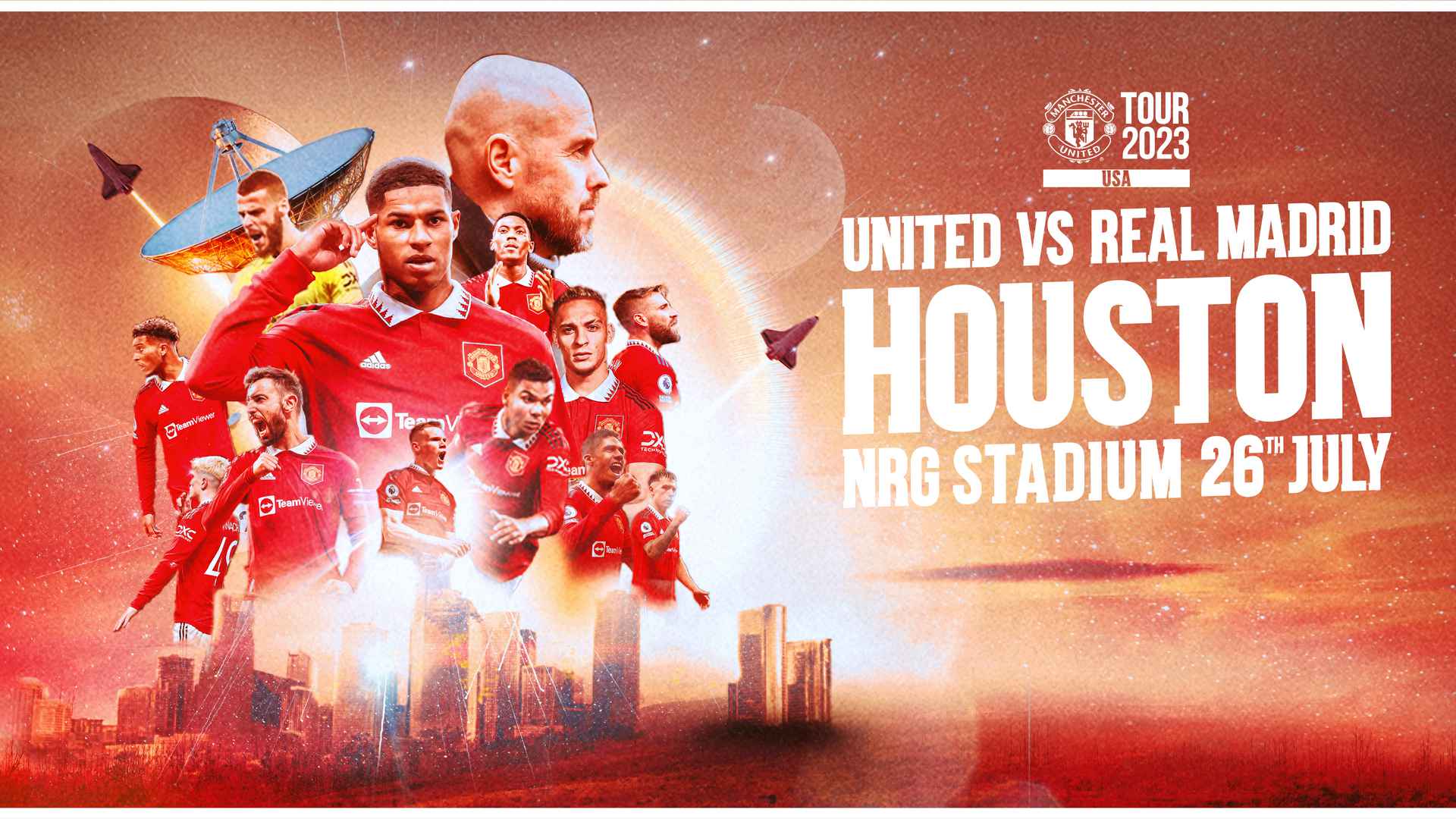 Man Utd to play Real Madrid friendly in Houston during Tour 2023 | Manchester United