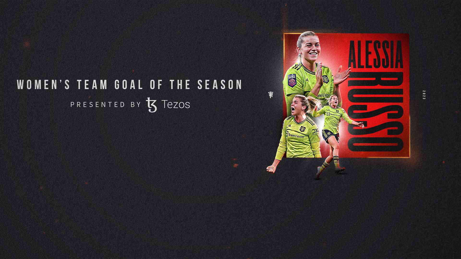 Alessia Russo wins Man Utd Women Goal of the Season 2022 23
