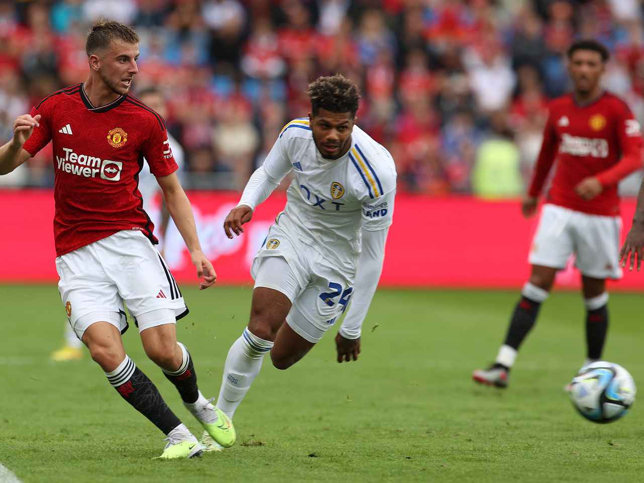 Man Utd 2 Leeds United 0 match report and video highlights hub 12 July 2023 Manchester United