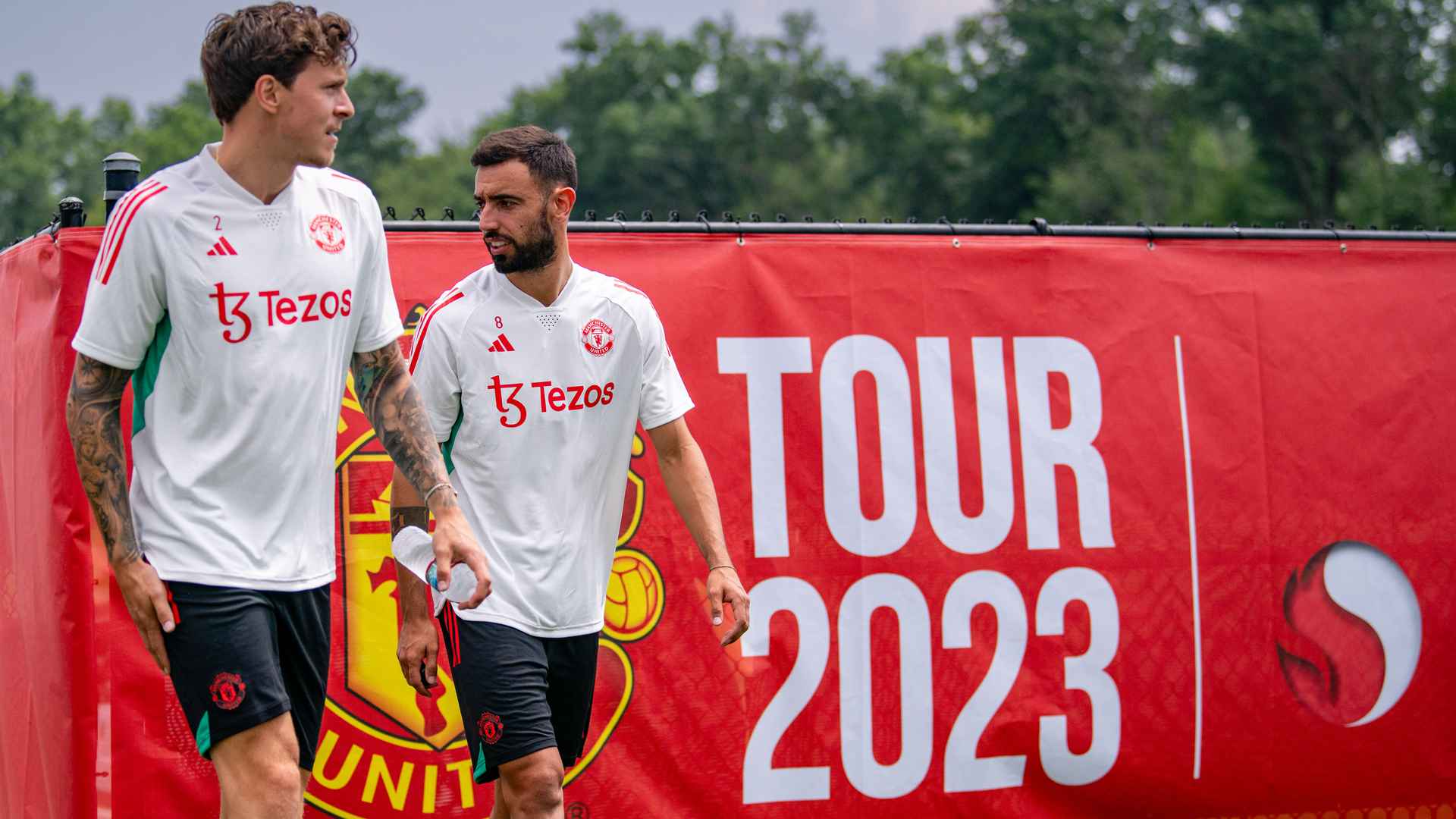 Man Utd train in New Jersey on first full day of USA Tour 2023