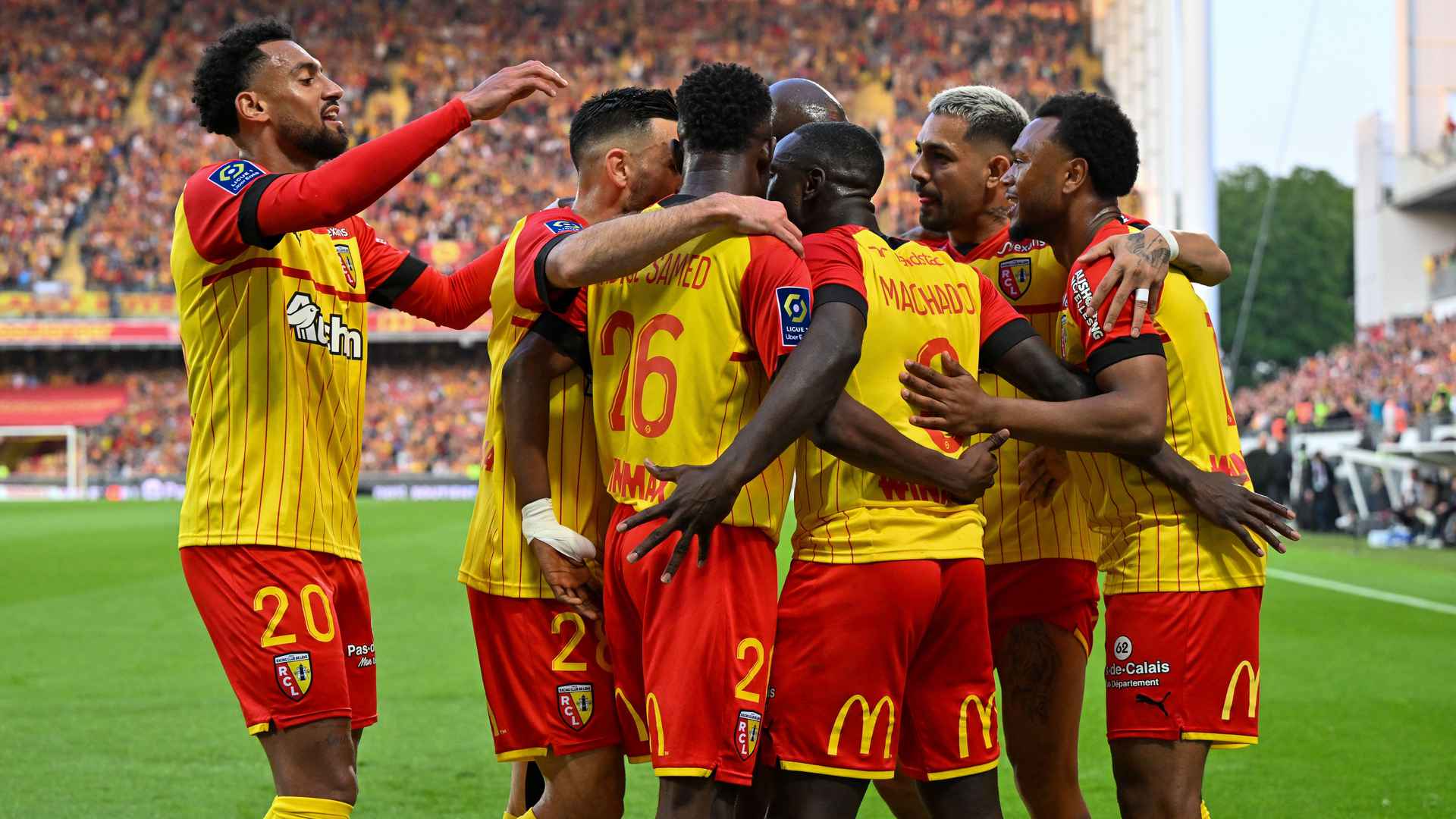 Lens were in Ligue 2 three years ago. Now they're in the Champions