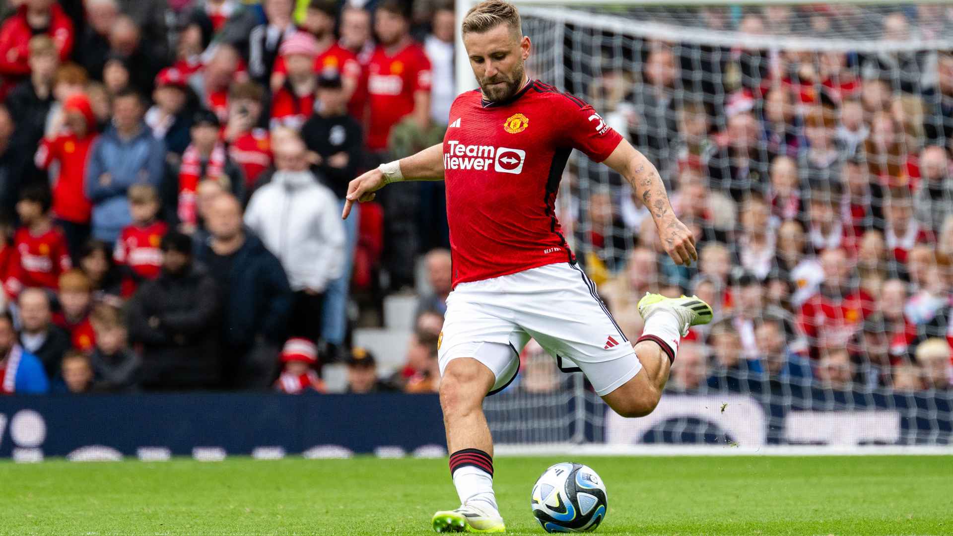 Luke Shaw is aiming high with Manchester United ahead of 202324 season 12 Aug 23 | Manchester United