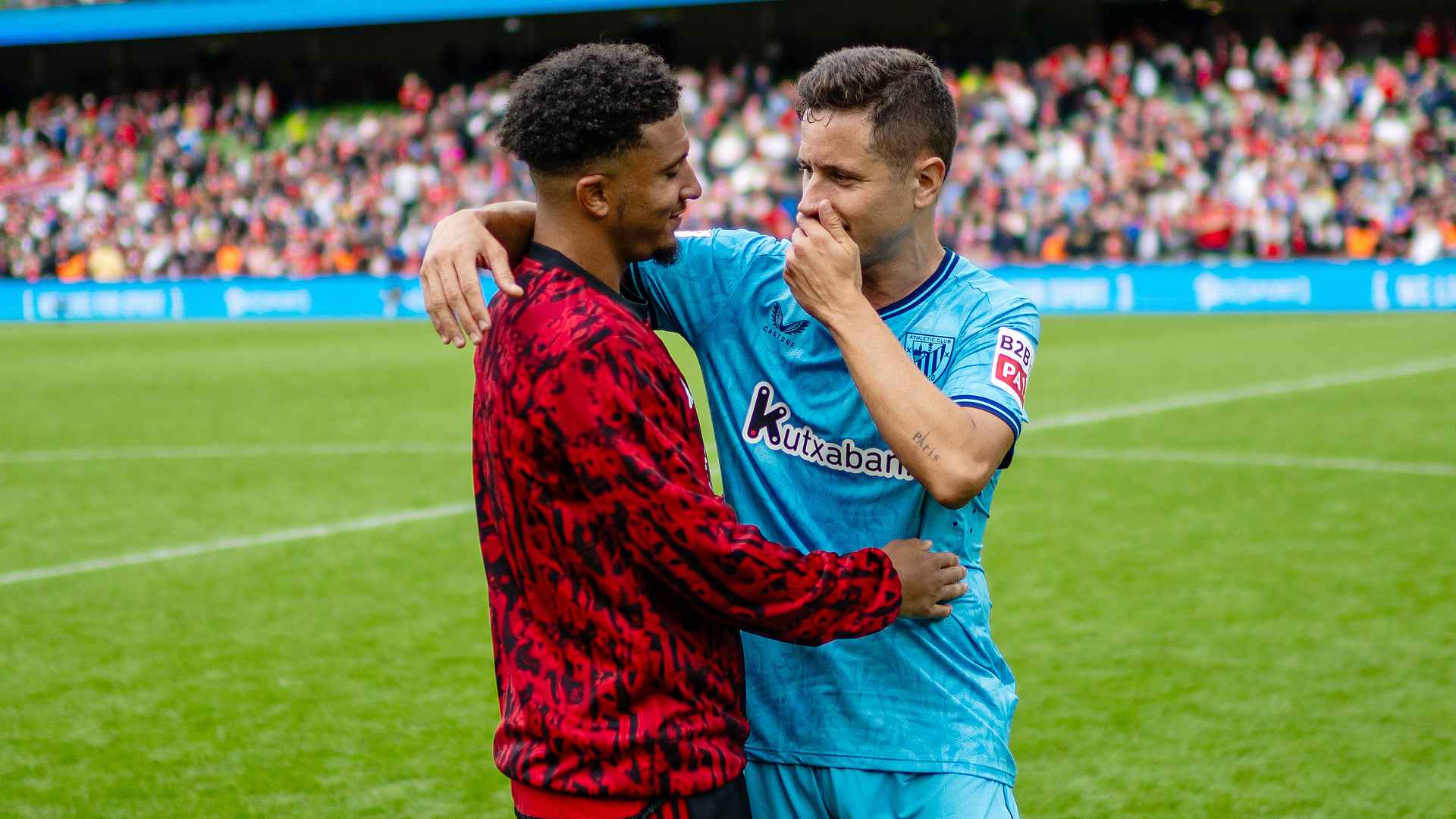 Ander's warm reception | Manchester United