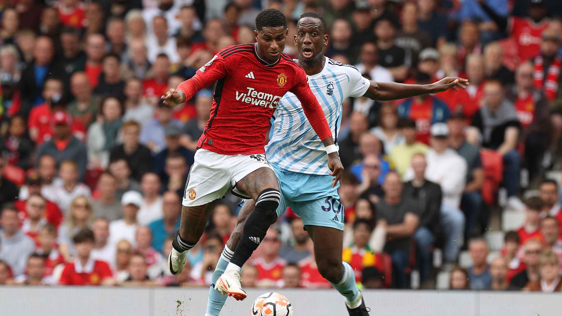 How Marcus Rashford played his part in Man Utd win over Nottingham Forest