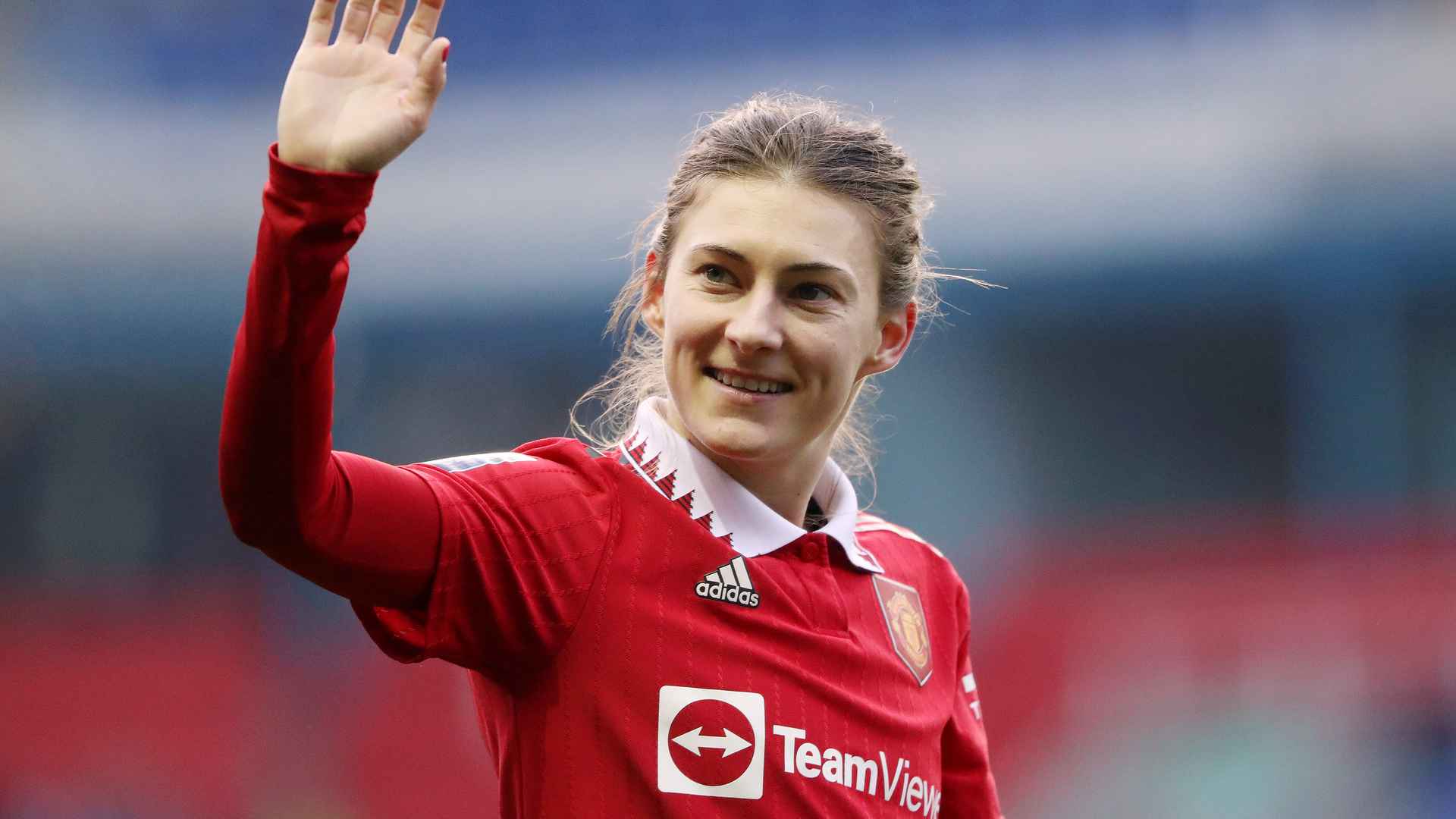 Hannah Blundell programme interview with Man Utd Women 21 April