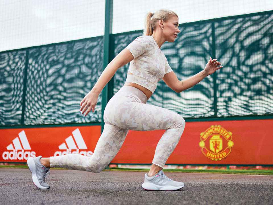 Elevate your workouts with the adidas performance range Manchester United