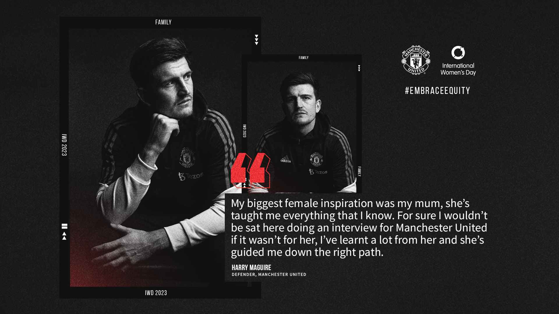 Harry Maguire Manchester United IWD