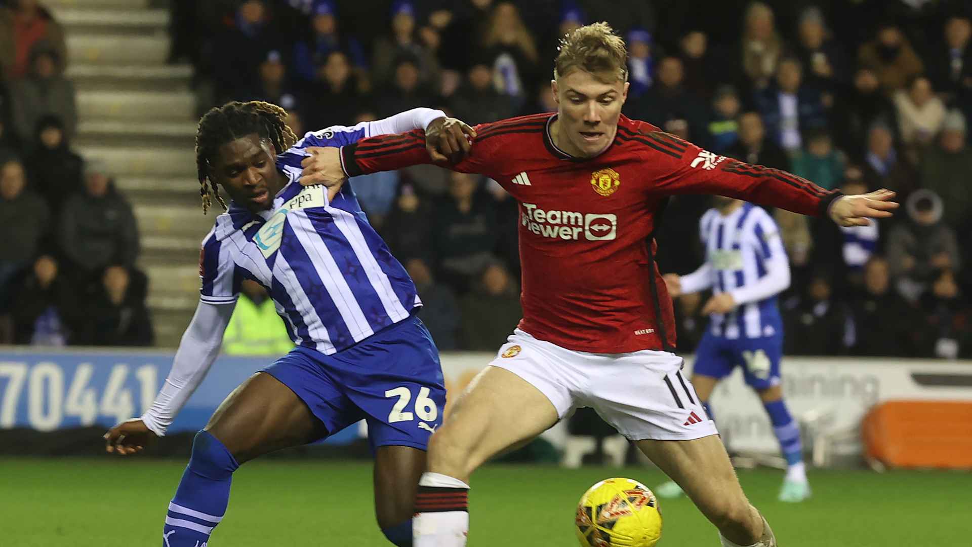 Full 90 match replay from Wigan v Man Utd FA Cup third round 8 Jan 23