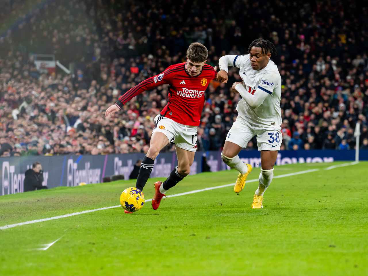 Manchester United vs Tottenham Hotspur English Premier League 14 January 2024 Manchester United Manchester United