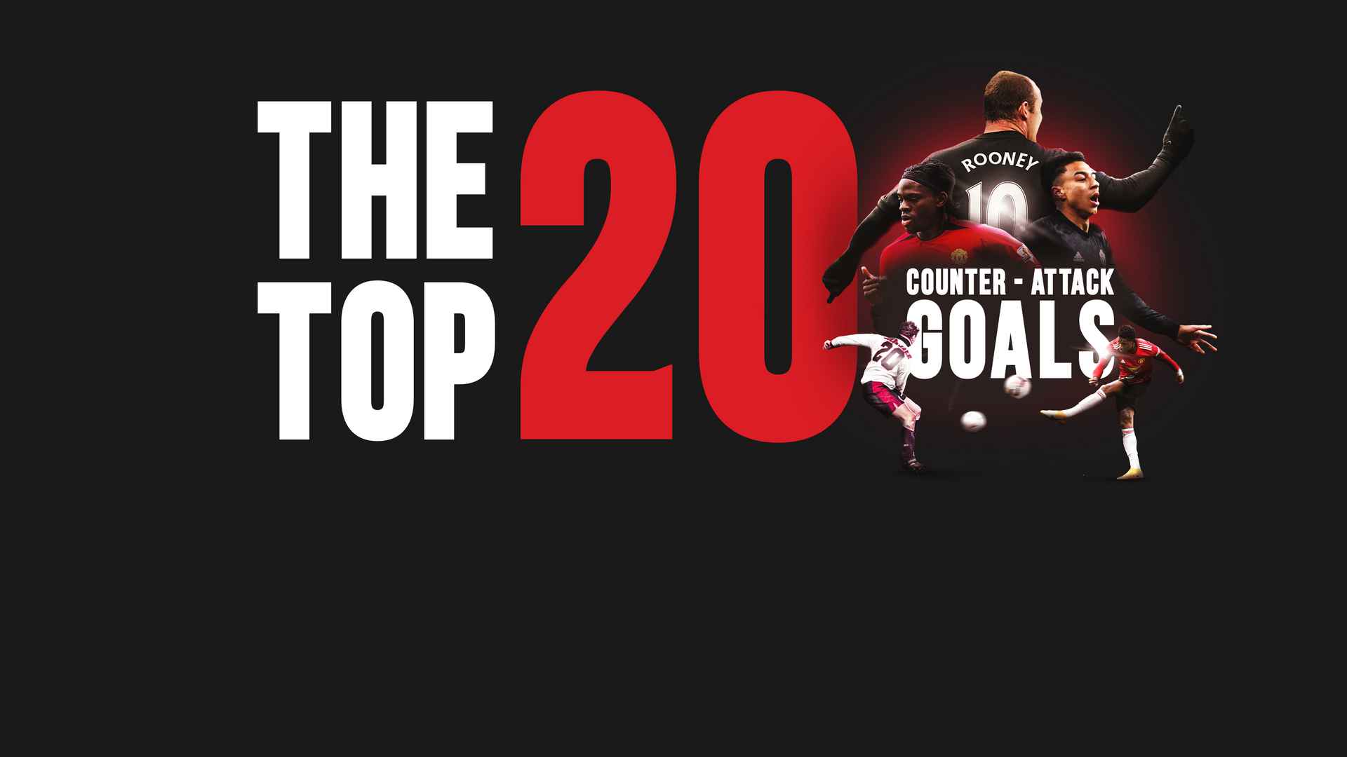 Countdown Of Best 20 Man Utd Counter Attack Goals Manchester United