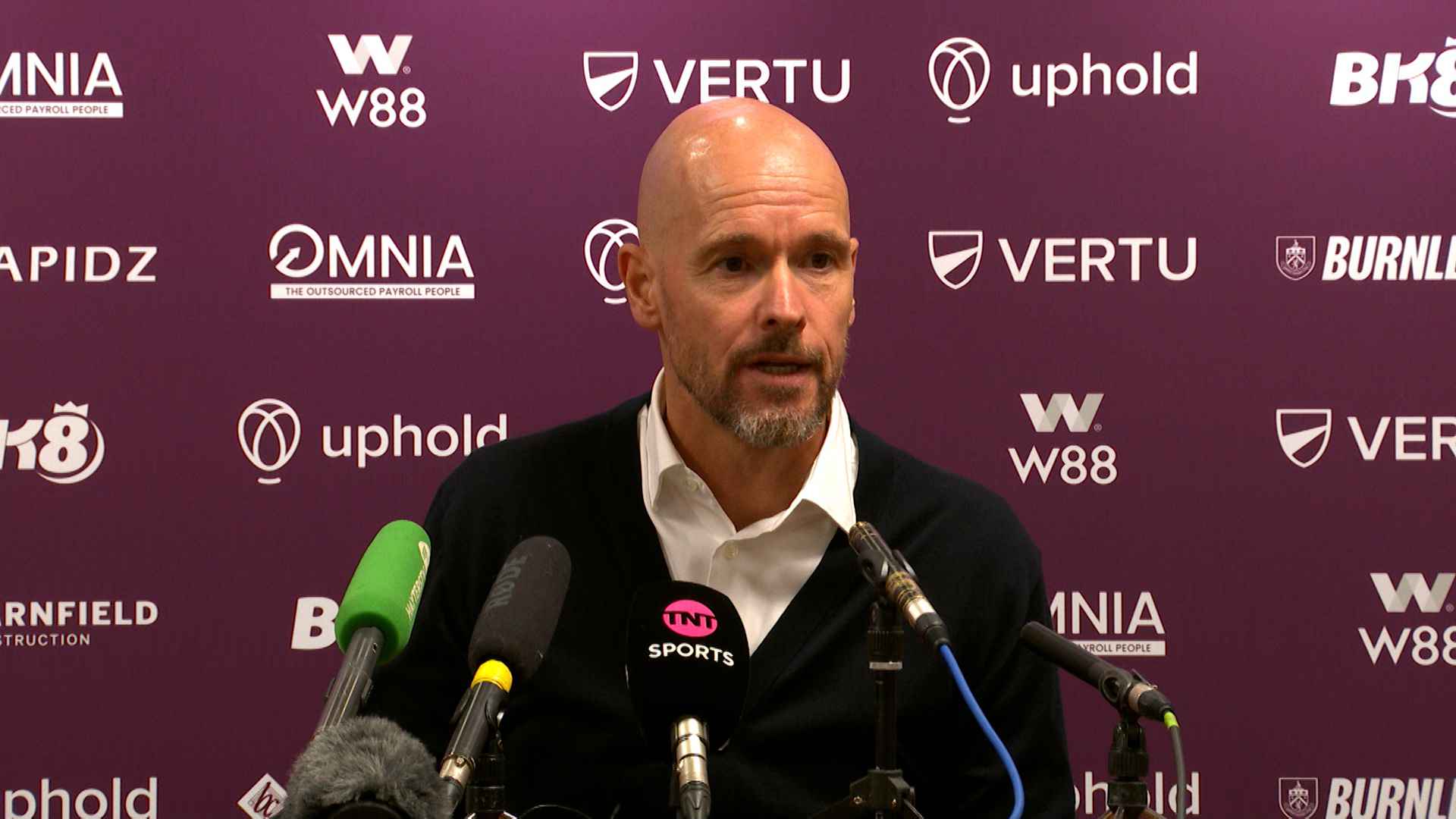 Erik Ten Hag Press Conference After Burnley V Man Utd On 23 September ...