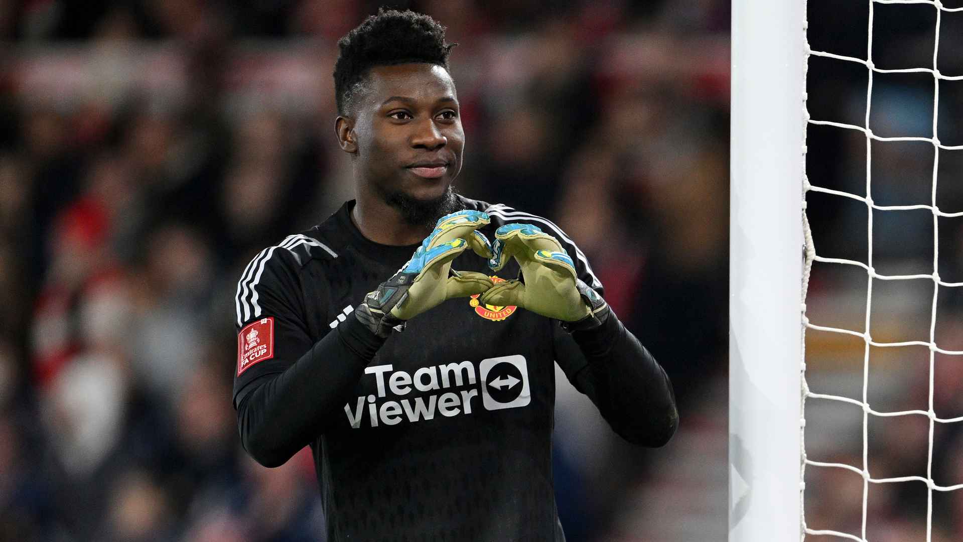 Andre Onana reacts to Man Utd FA Cup win at Nottingham Forest | 28 February 2024 | Manchester United