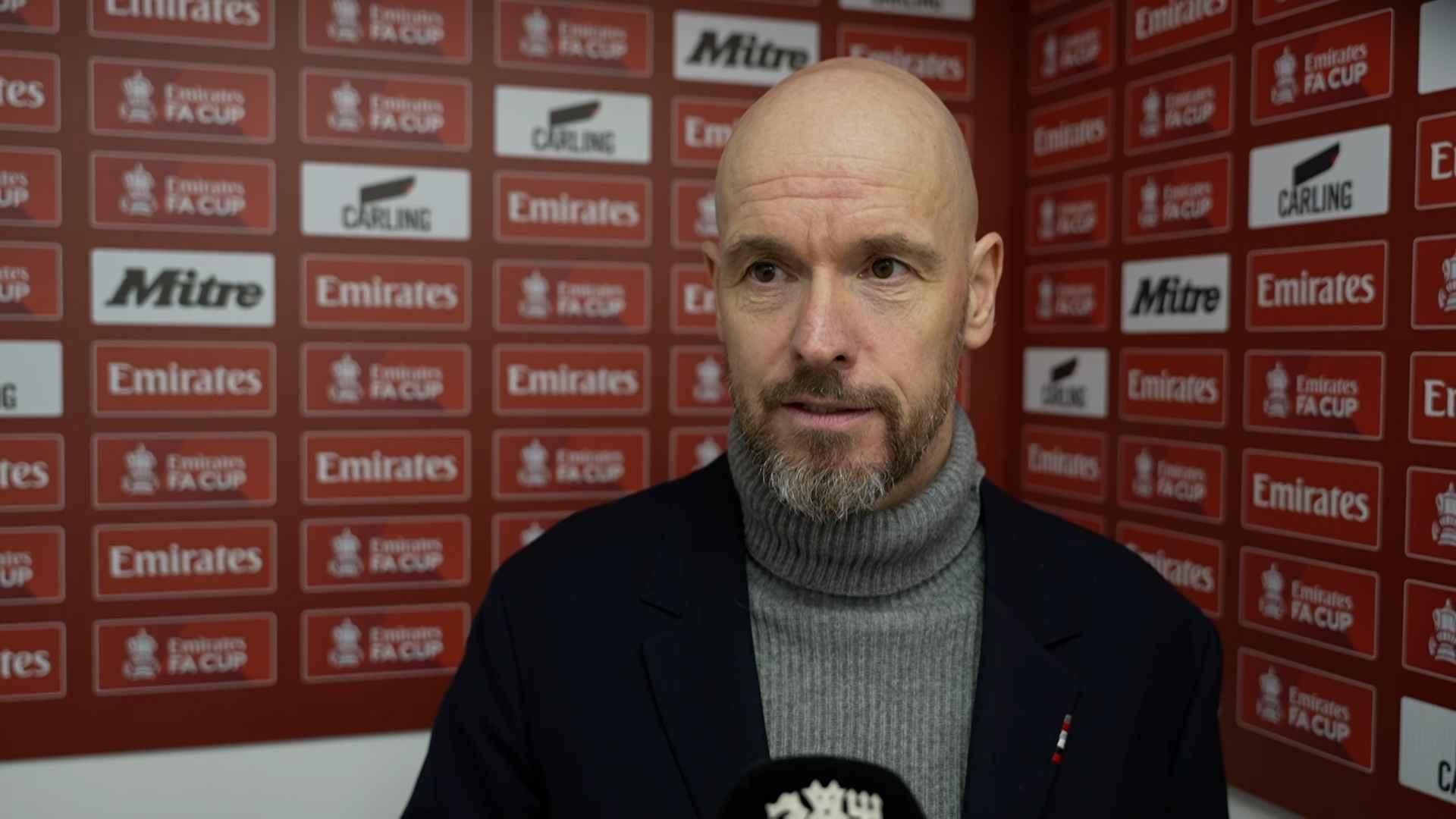 Post match Erik ten Hag interview after Forest v Man Utd FA Cup tie