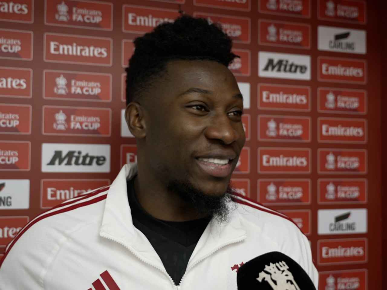 Andre Onana reacts to Man Utd FA Cup win at Nottingham Forest | 28 February 2024 | Manchester United