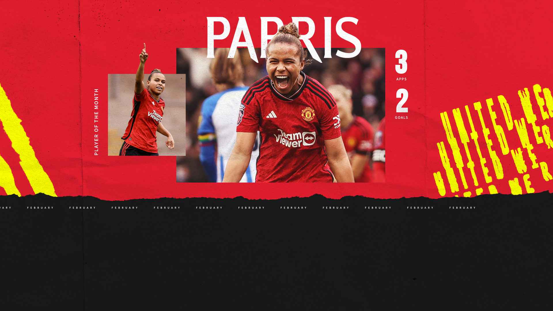 Nikita Parris wins Man Utd Player of the Month for February 2024