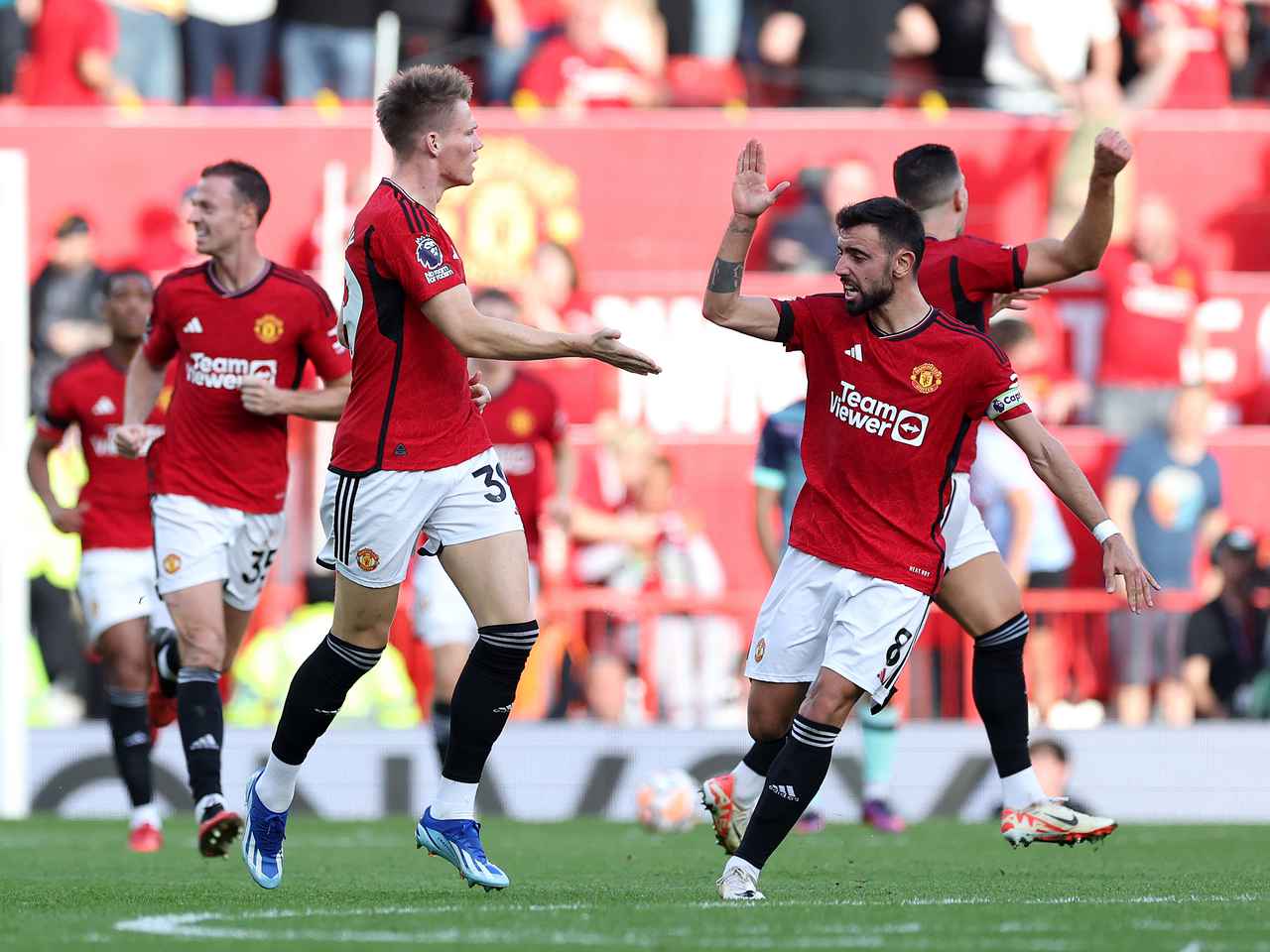 Bruno Fernandes and Scott McTominay
