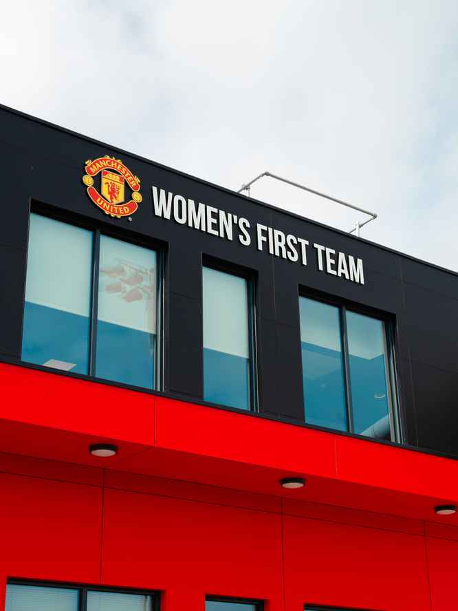 Notre nouvelle installation à Carrington Manchester United Site