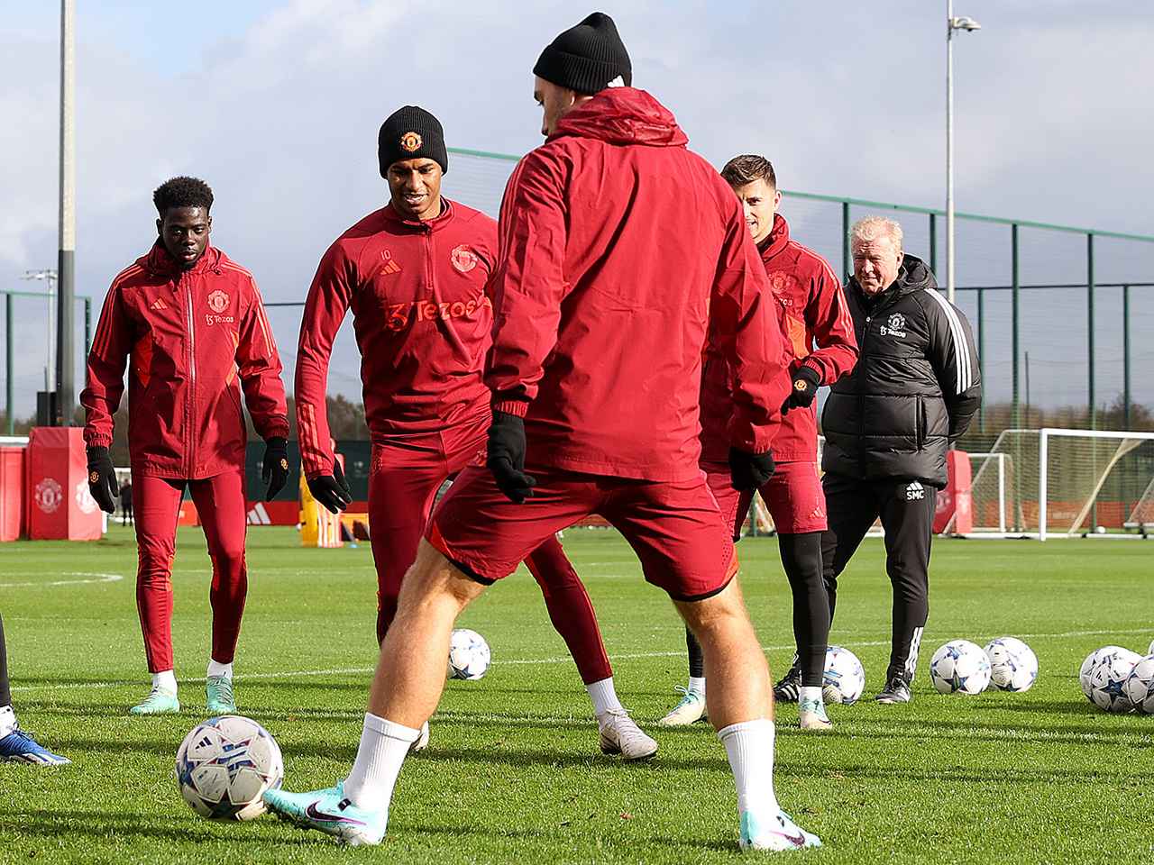Training update from Carrington ahead of FC Copenhagen tie | Manchester United