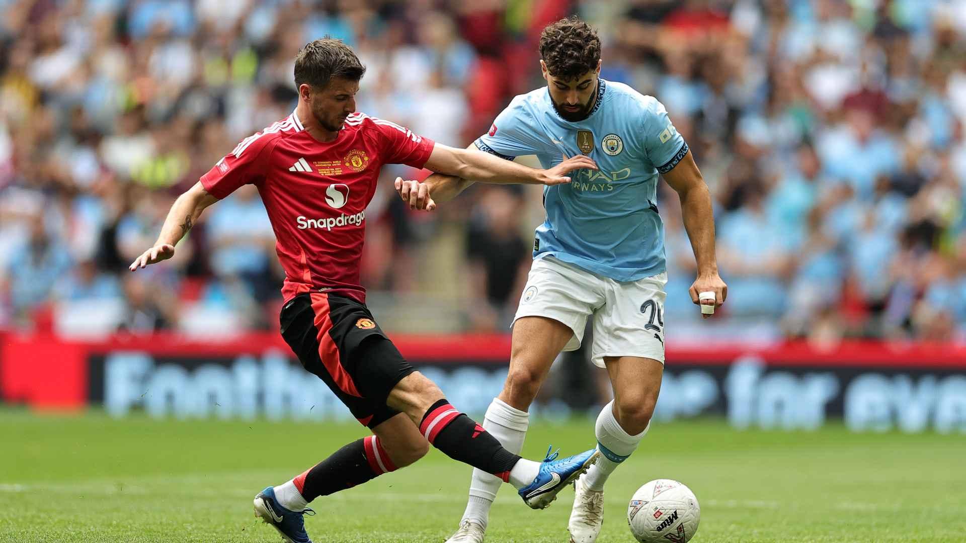 Match report 2024 FA Community Shield Man City v Man Utd Manchester