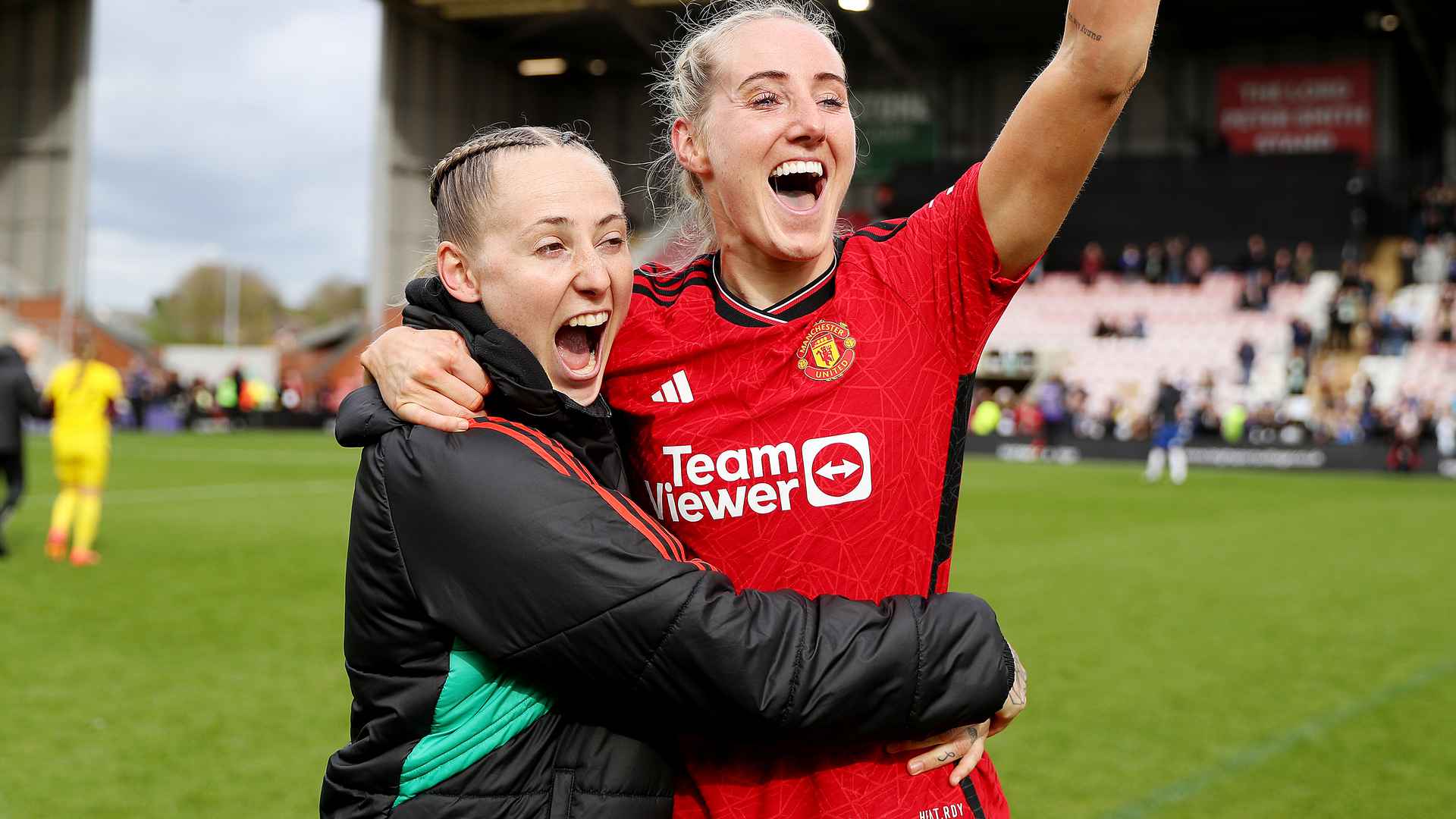 Match images from Man Utd Women v Chelsea in the Womens Adobe FA Cup