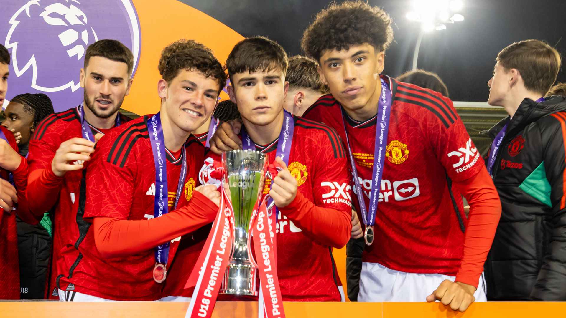 Under 18s Short Match Highlights Man Utd V Man City 23 April 2024