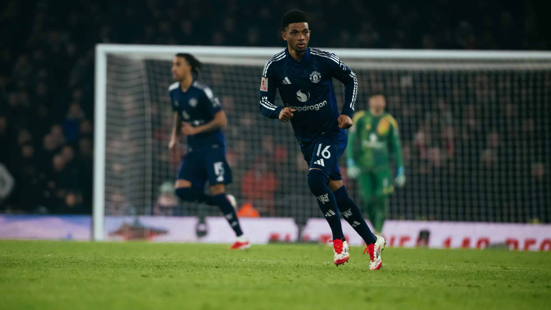 Amad makes 50th United appearance