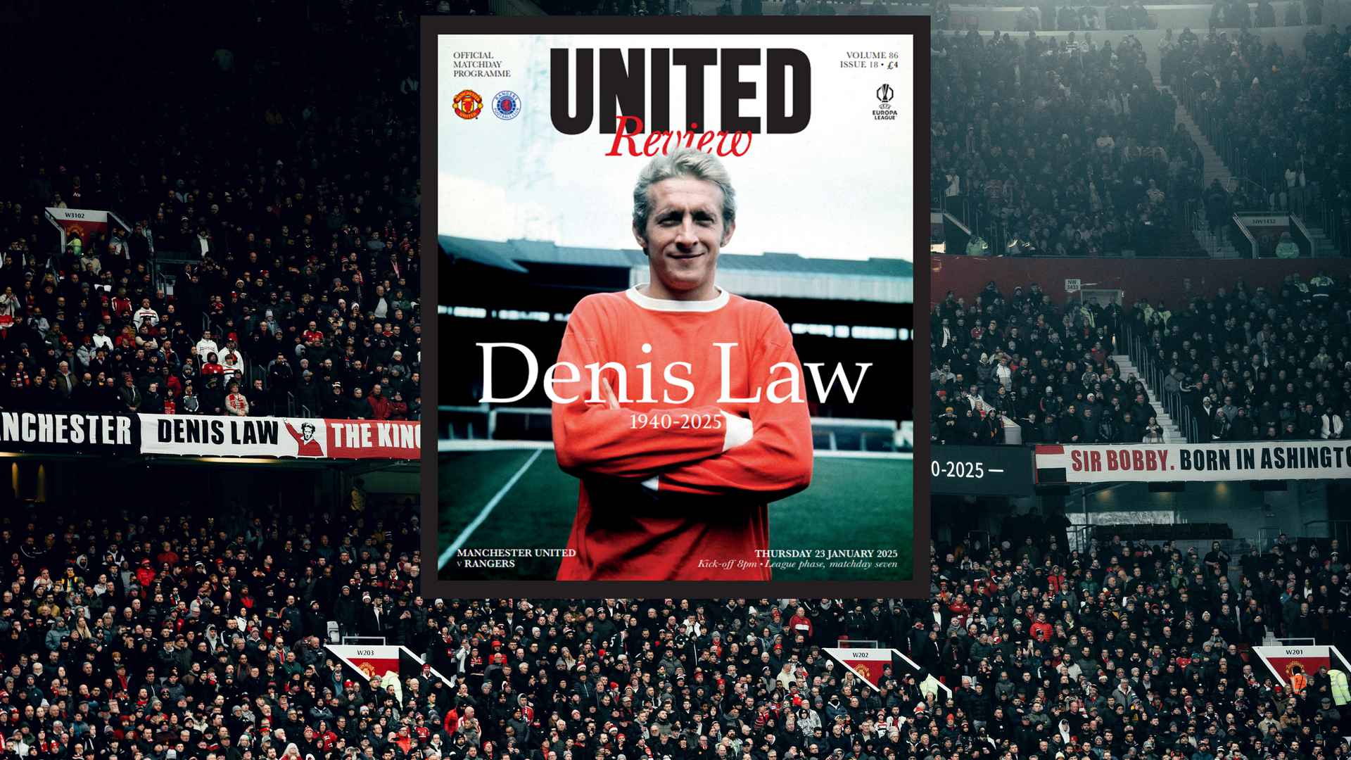 United Review pays tribute to the late Denis Law
