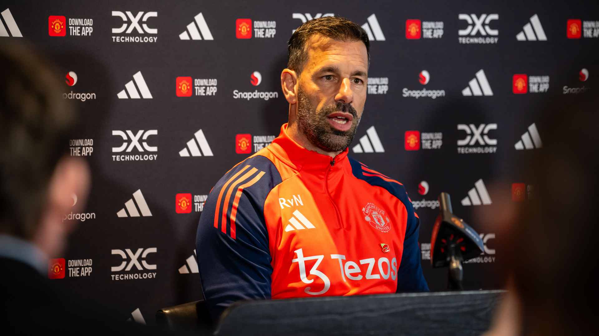 Ruud van Nistelrooy press conference part two Man Utd v Chelsea 3