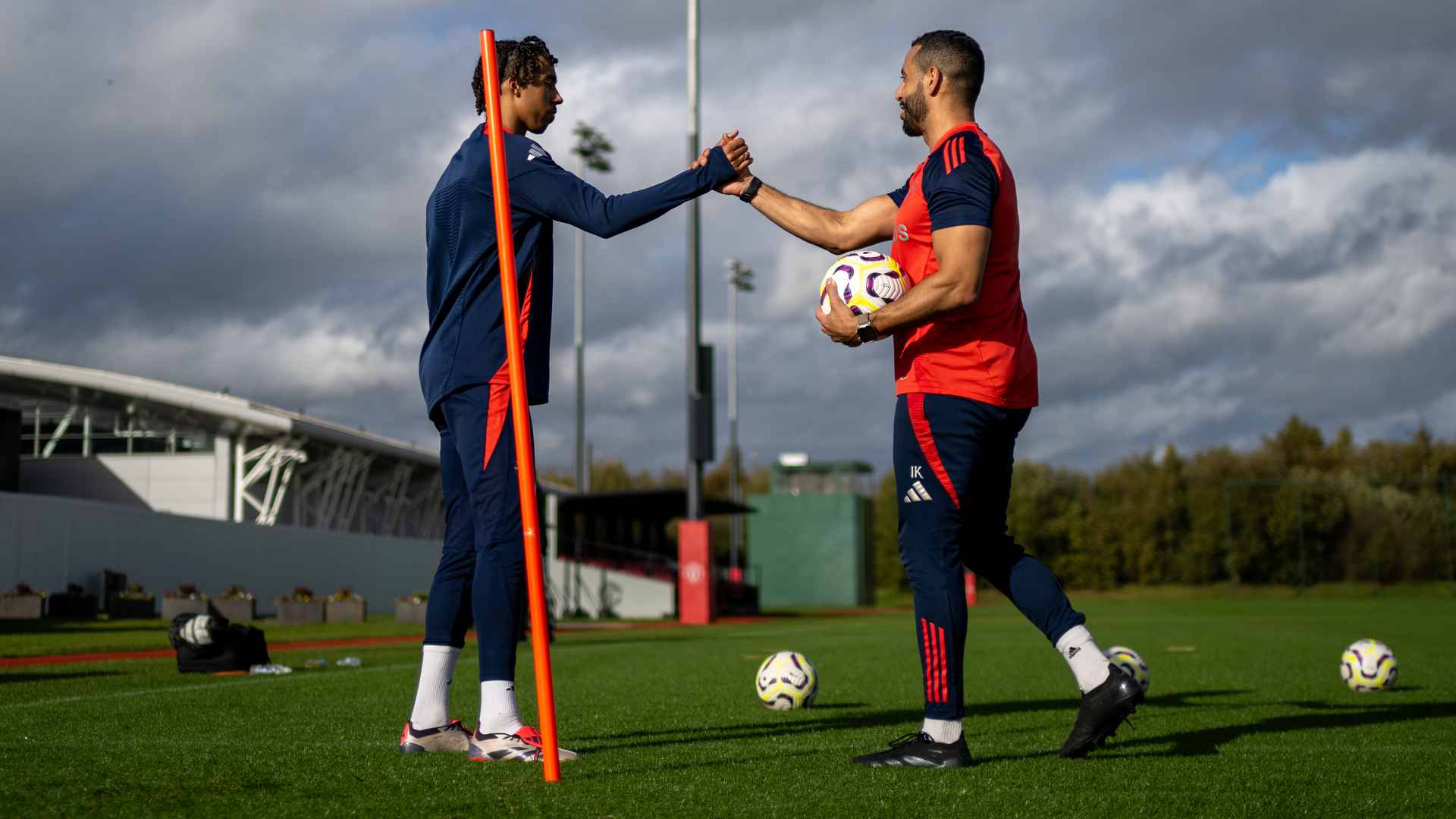 Training Highlights Leny Yoro steps up recovery from injury | Manchester  United