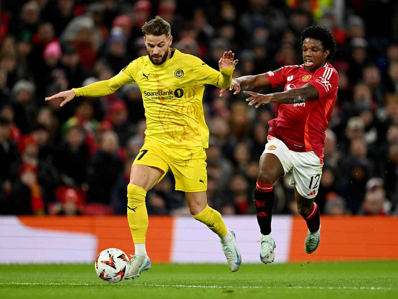 Tyrell Malacia makes first Man Utd appearance for 550 days v Bodo Glimt | Manchester United